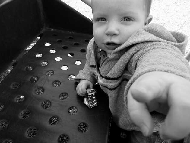 Patrick at the Playground