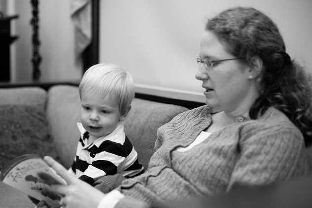 Reading with Mama (Alex, Day 3)